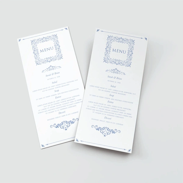  Weddingmenu